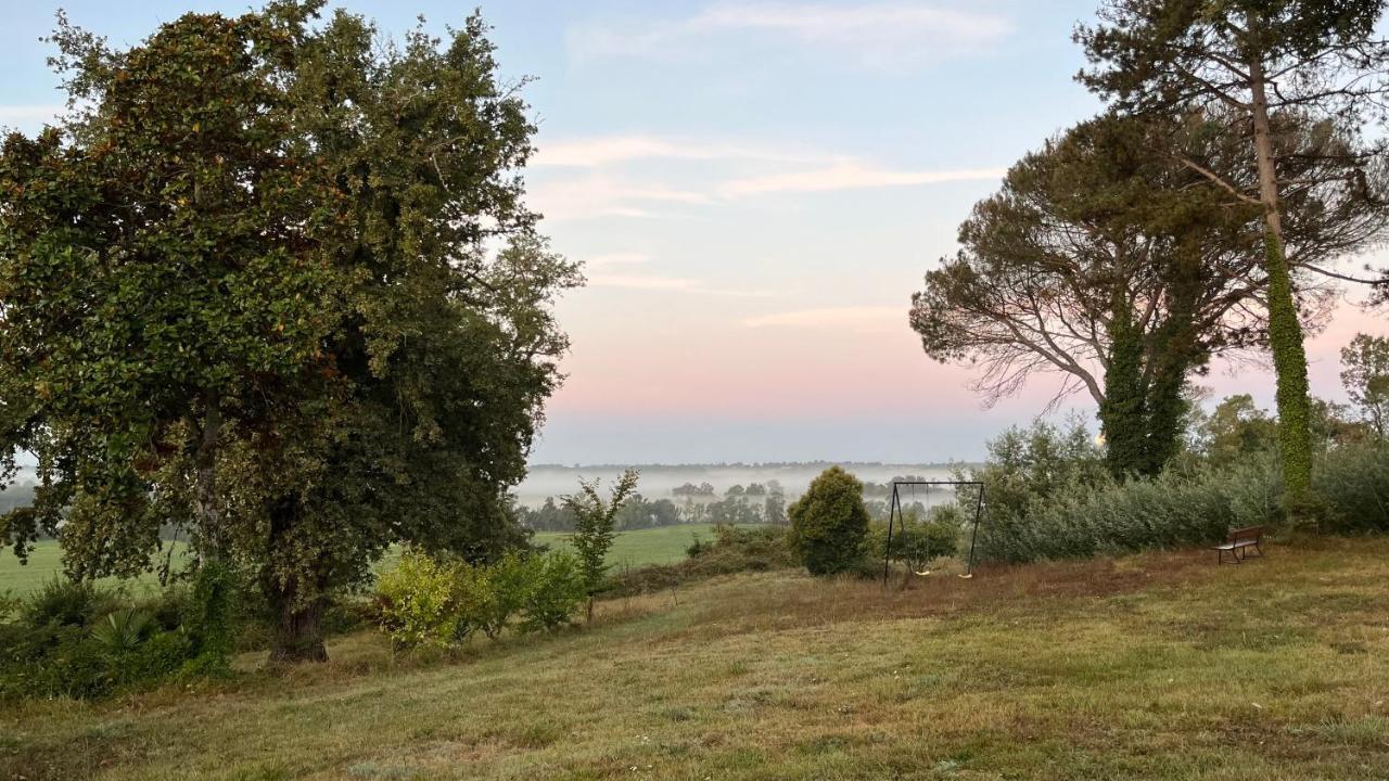 Villa Metairie De Moutiques Cazaubon Esterno foto
